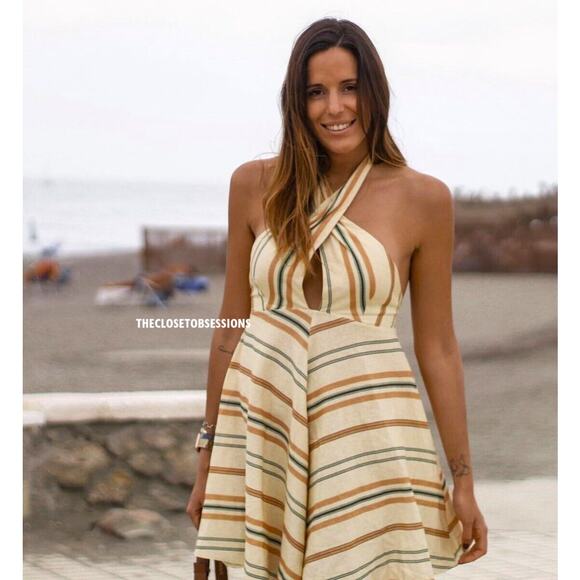 ZARA Halter Mini Dress NWT LAST ONE!!! - Picture 4 of 16